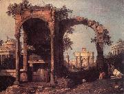 Capriccio: Ruins and Classic Buildings ds Canaletto