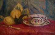 Lemons and Teacup Pierre Auguste Renoir