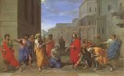 Christ and the Woman Taken in Adultery (mk05) Poussin